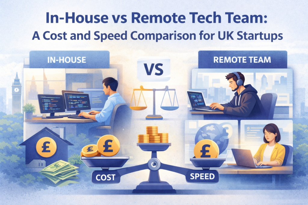 In-House vs Remote Tech Team: A Cost and Speed Comparison for UK Startups
