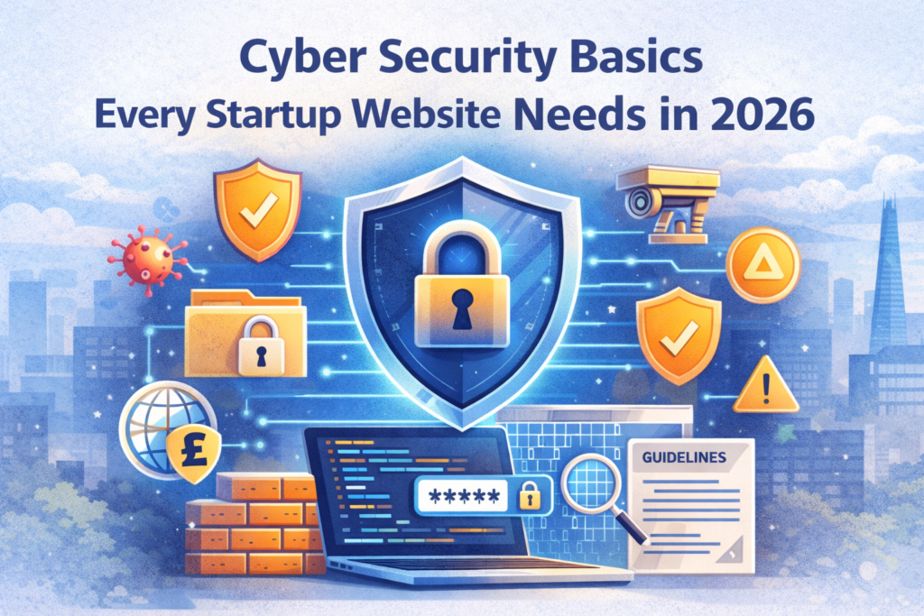 Cyber Security Basics Every Startup Website Needs in 2026